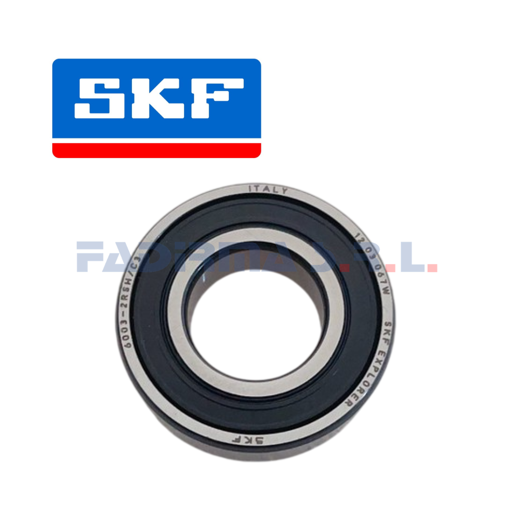 6003-2RSH/C3 - RODAJE DE ALTERNADOR FH/FM/MERCEDES BENZ - OM300, ATEGO2, AXOR